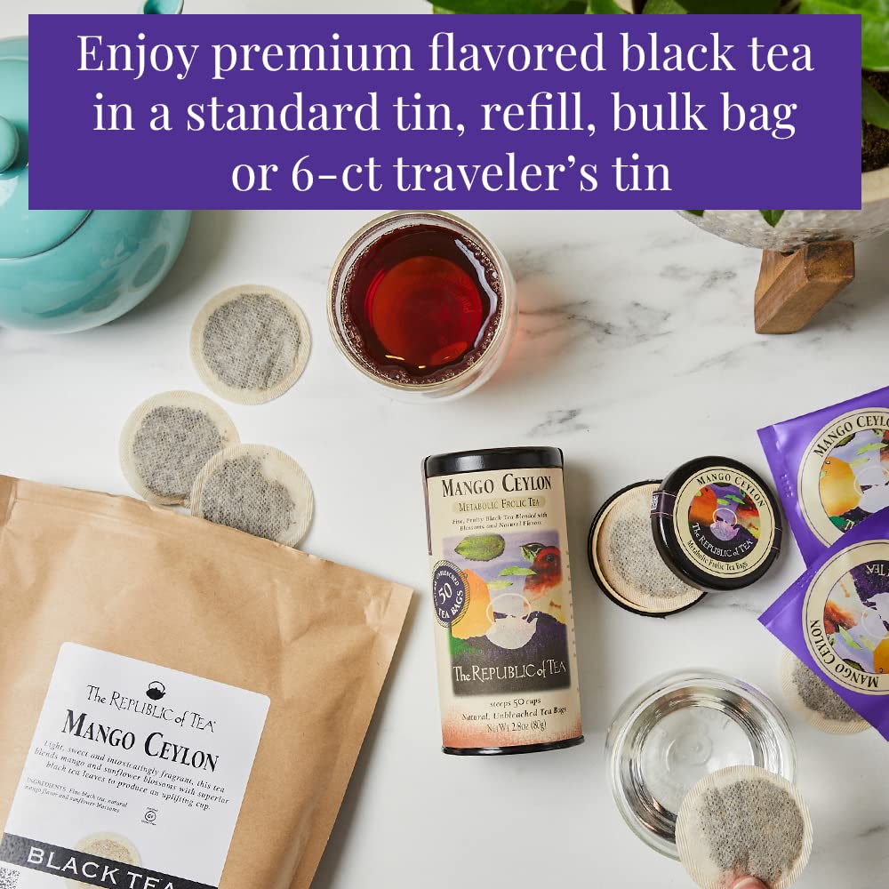 The Republic of Tea - Mango Ceylon Black Tea 3