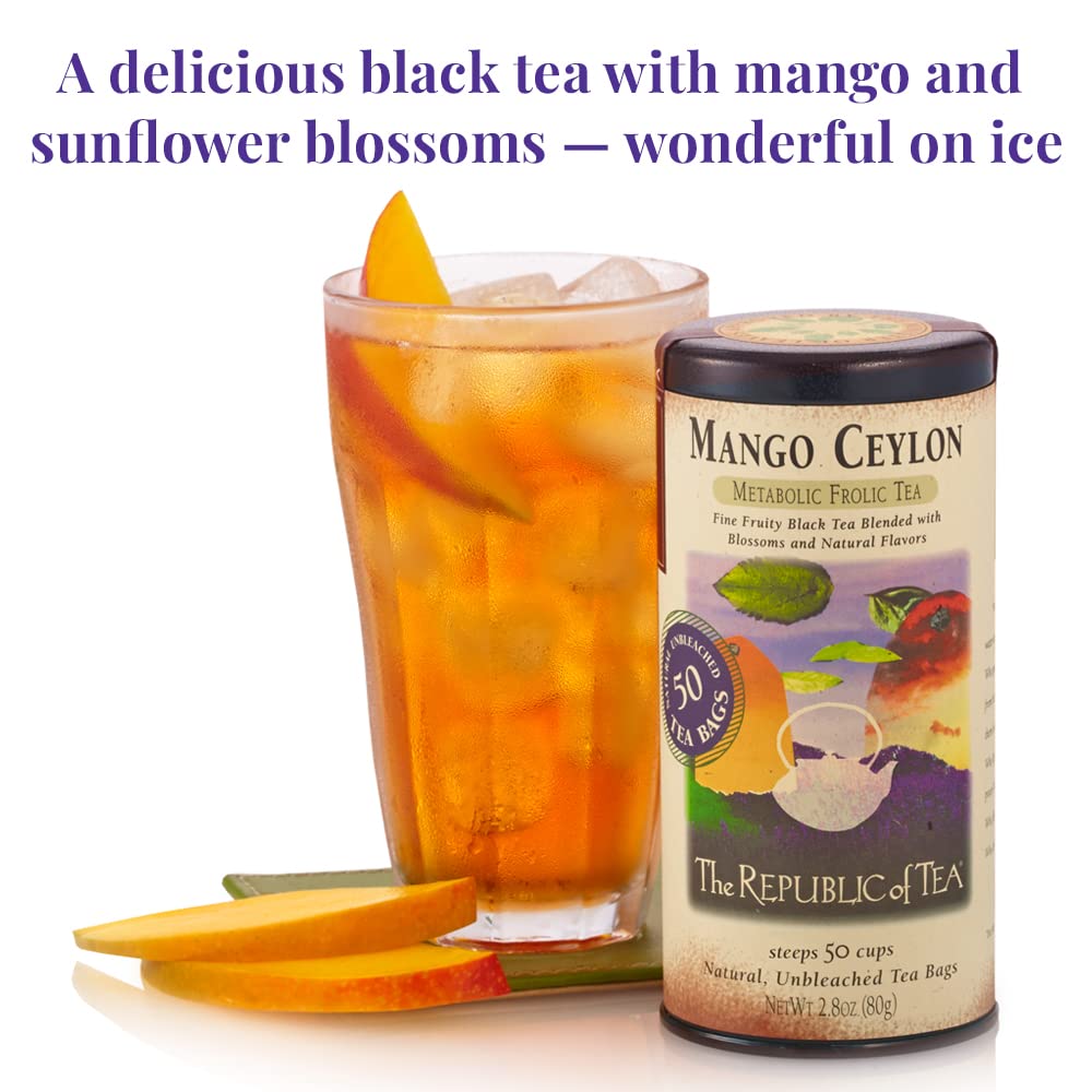 The Republic of Tea - Mango Ceylon Black Tea 4